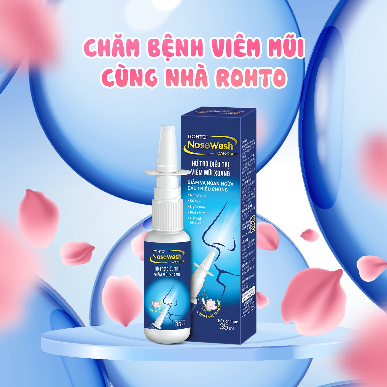 Xịt Mũi Rohto Spray