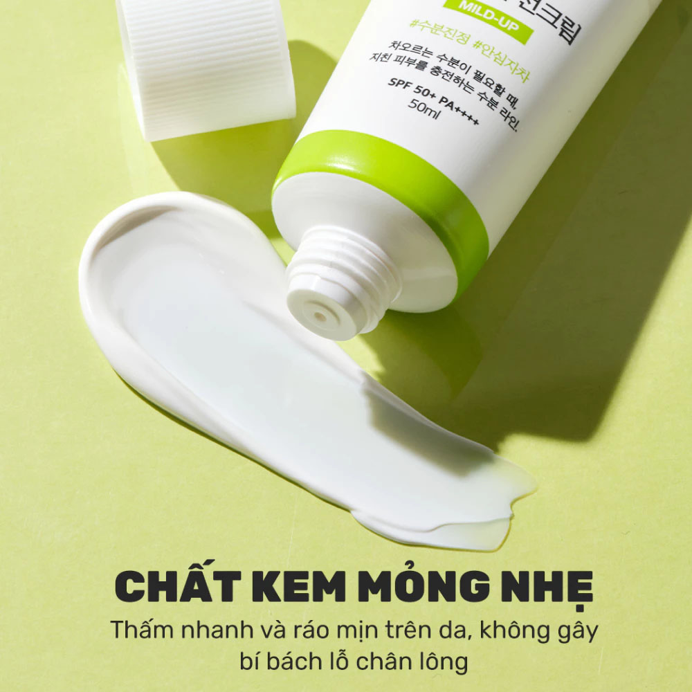 Kem Chống Nắng Round Lab Birch Juice Mild-up Sunscreen SPF50+ PA++++ 50ml - 2