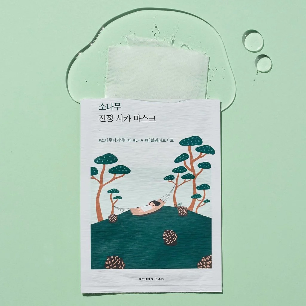 Mặt Nạ Round Lab Pine Calming Cica Mask 27ml - 2