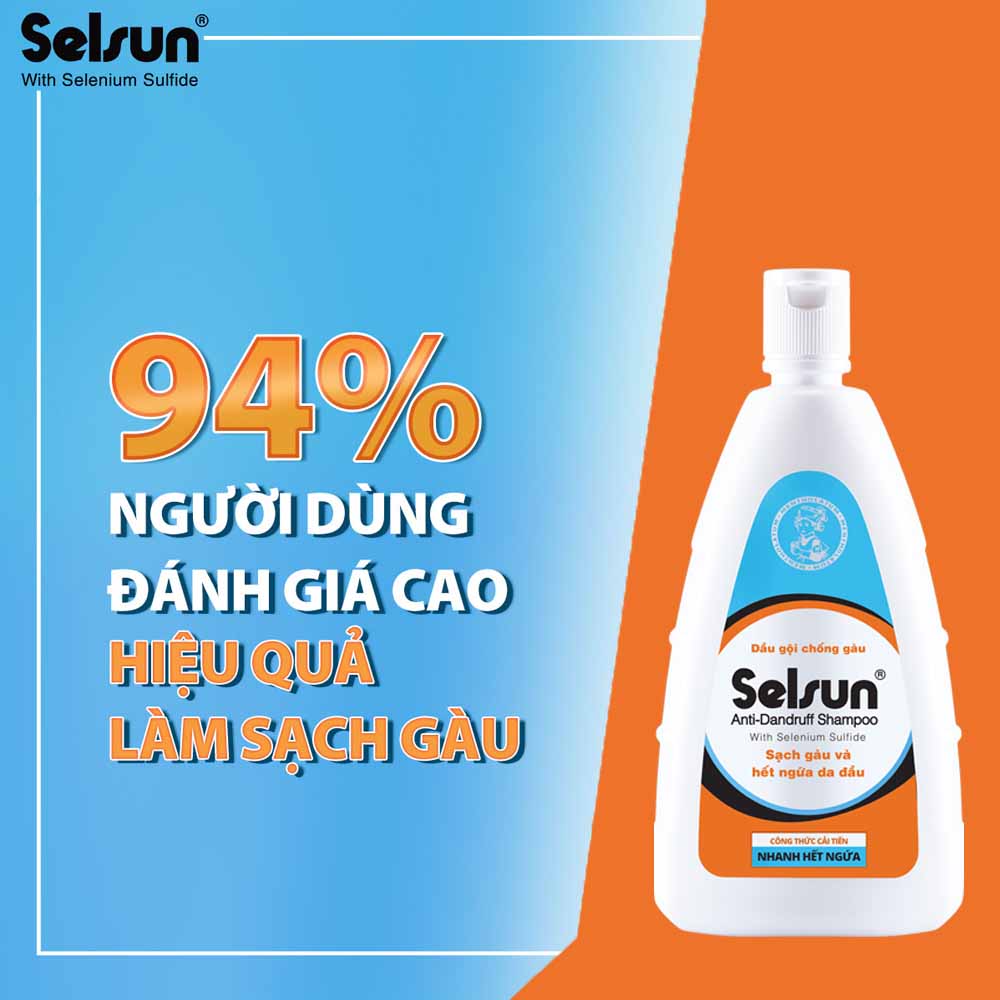 SELSUN, Dầu Gội Selsun Sạch Gàu Anti-Dandruff Shampoo 250ml | Watsons  Vietnam