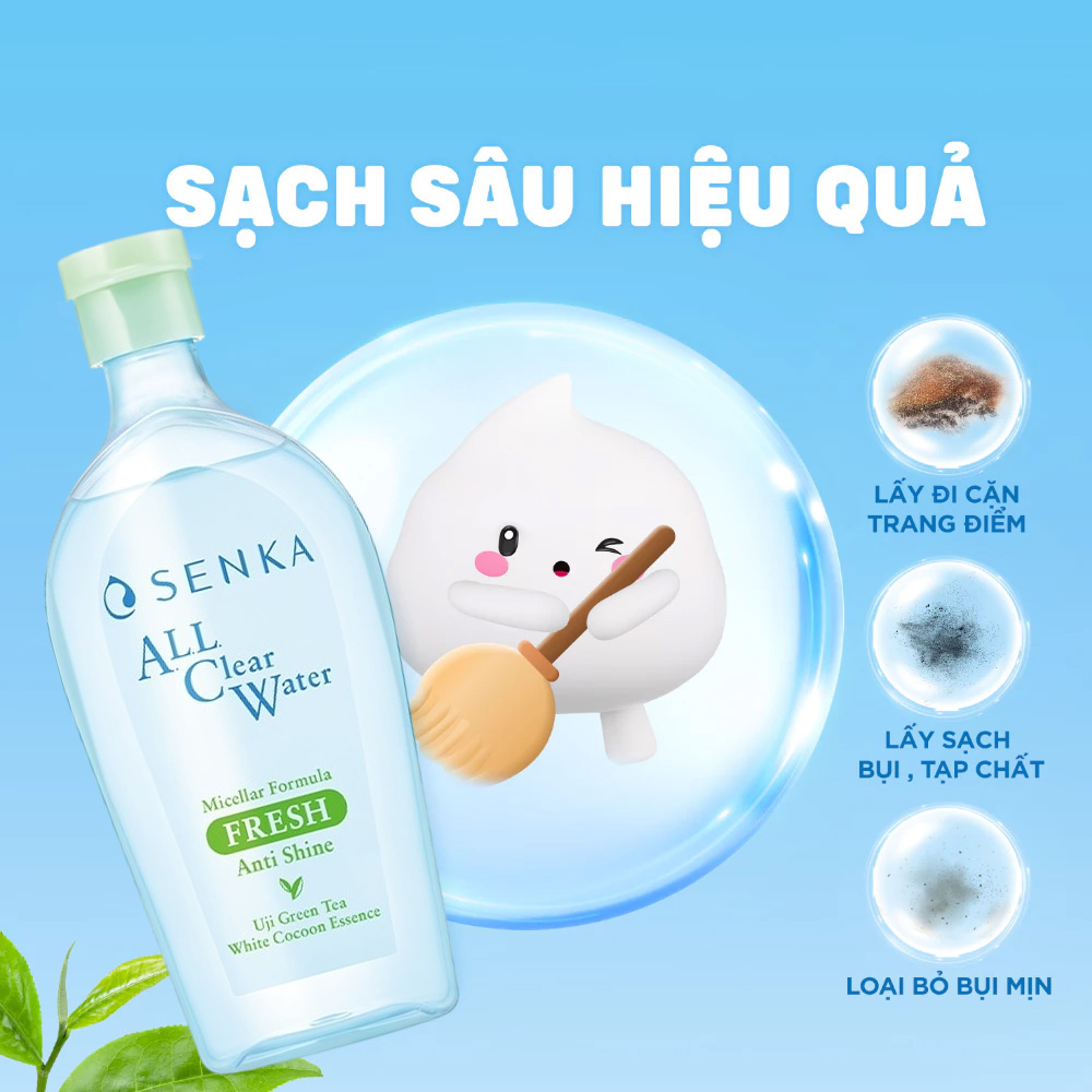 Senka A.L.L Clear Water Micellar Fresh 400ml