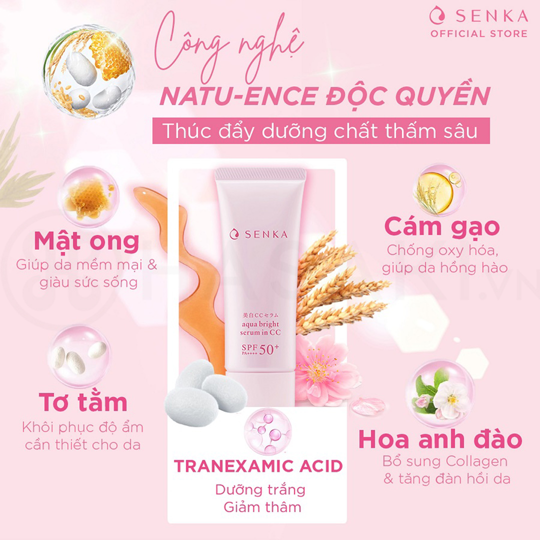 Senka CC White Beauty CC Serum 40g - 2