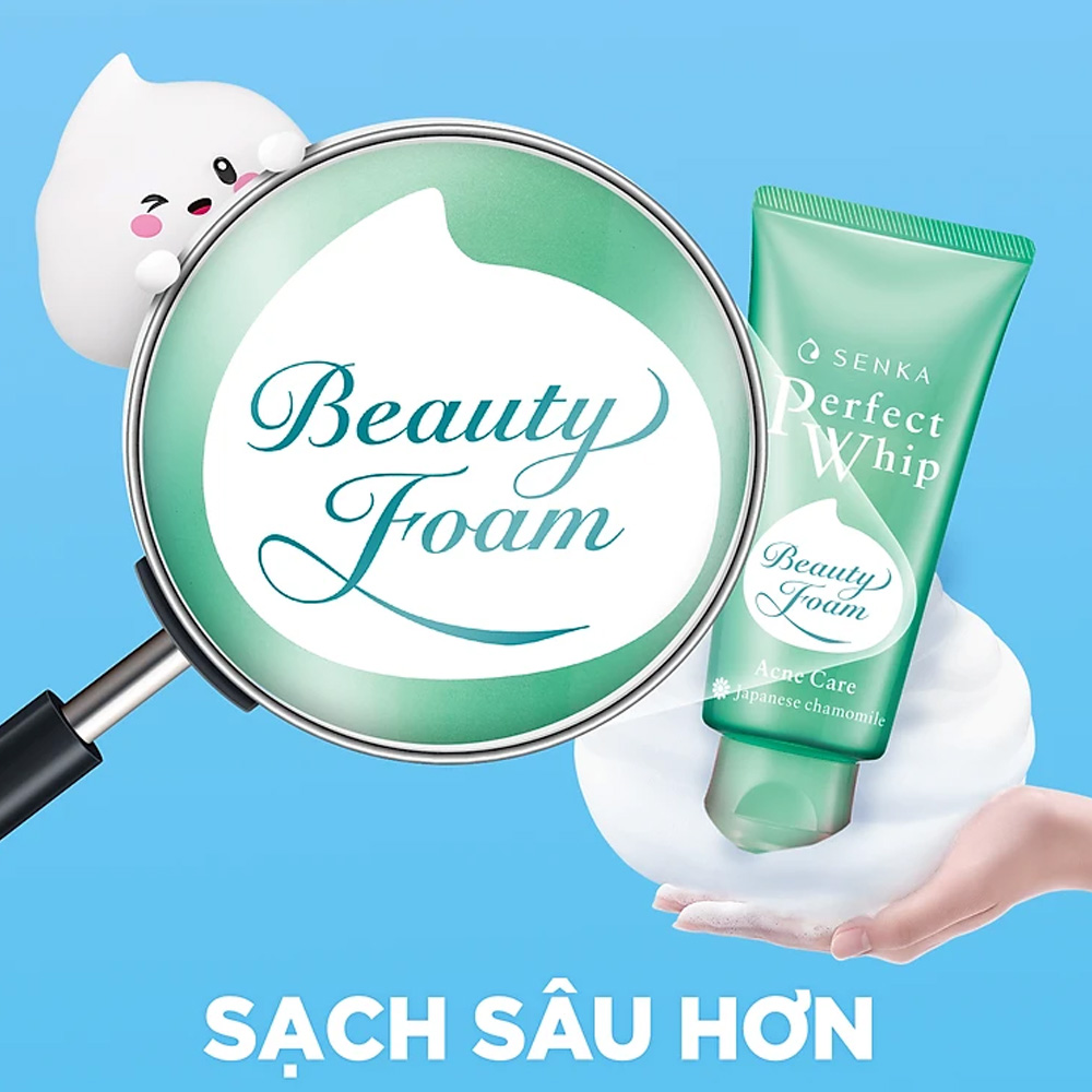 Senka Perfect Whip Acnes Care