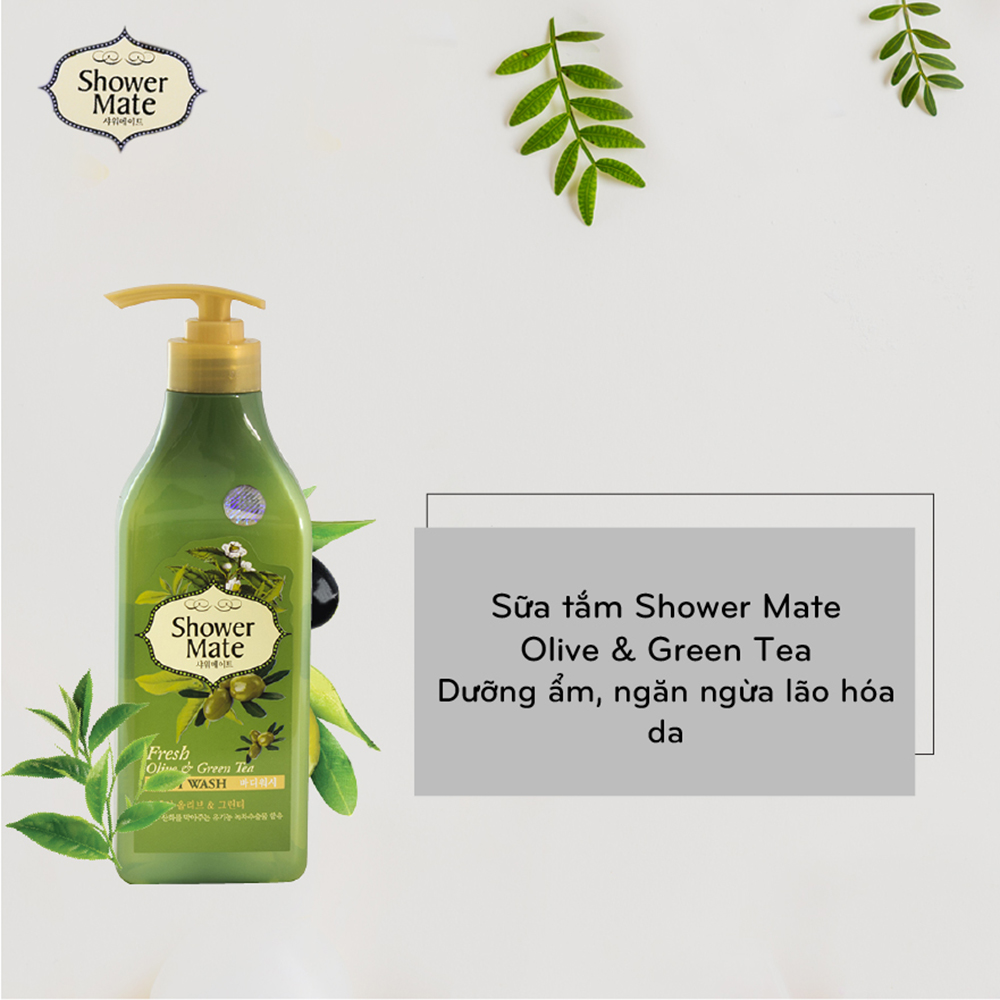 Showermate Olive Green Tea Body Wash