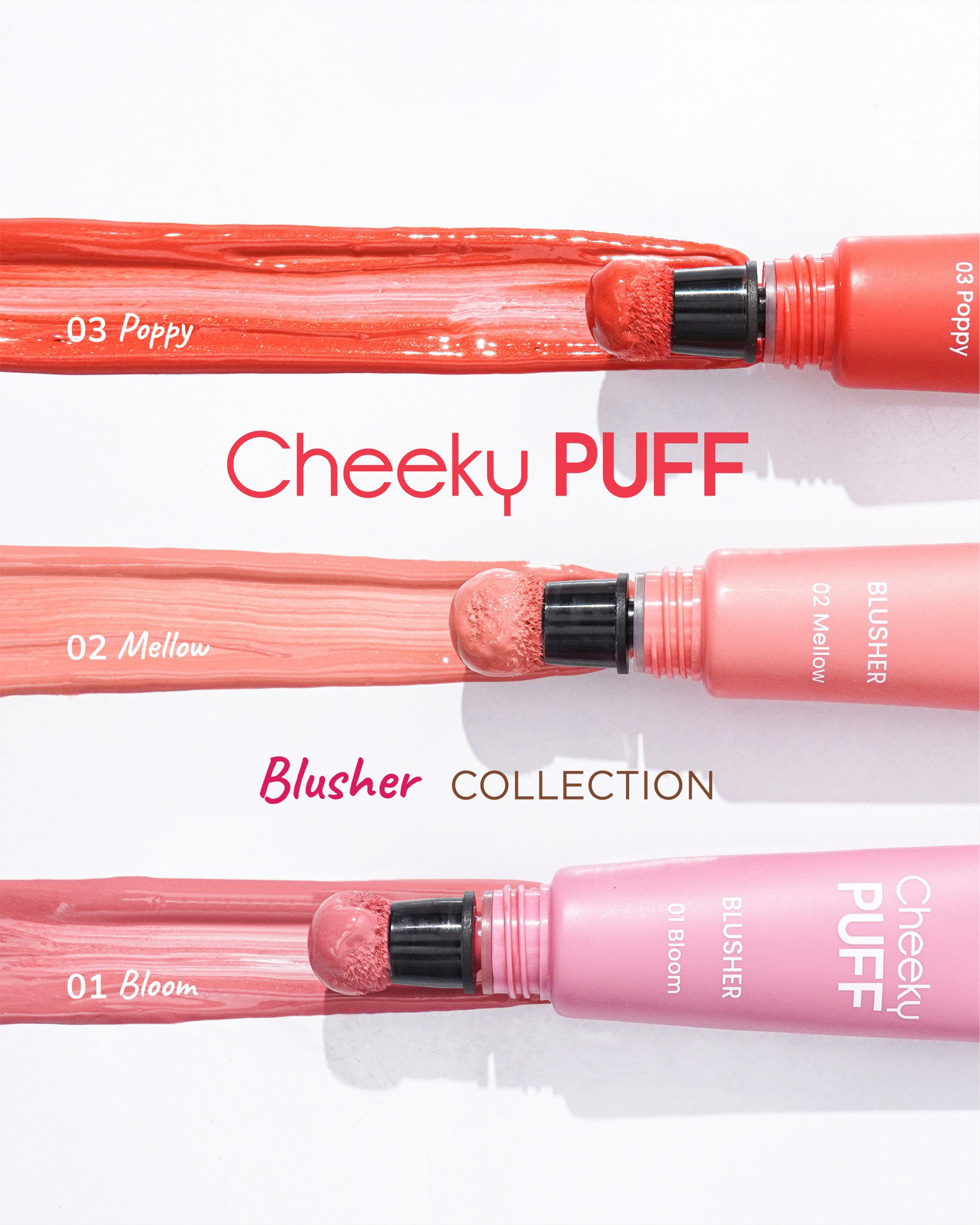 Má Hồng Kem Silkygirl Cheeky Puff Blusher 6ml - 2