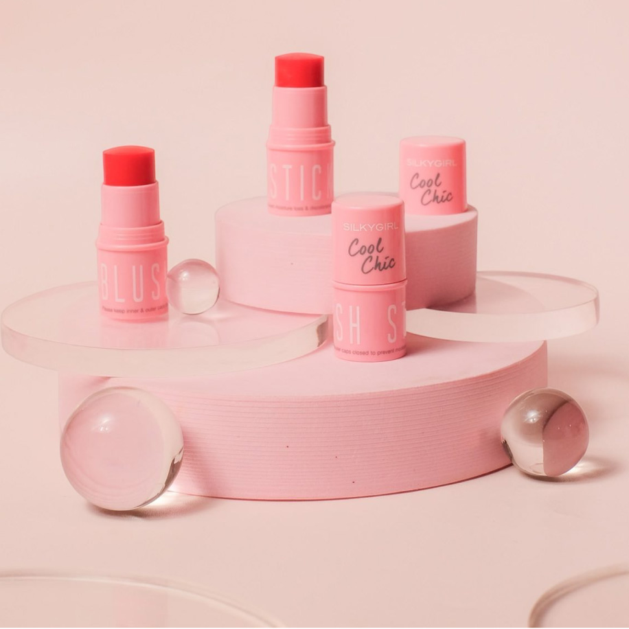 Má Hồng Dạng Thỏi Silkygirl Cool Chic Blush Stick 4g - 2