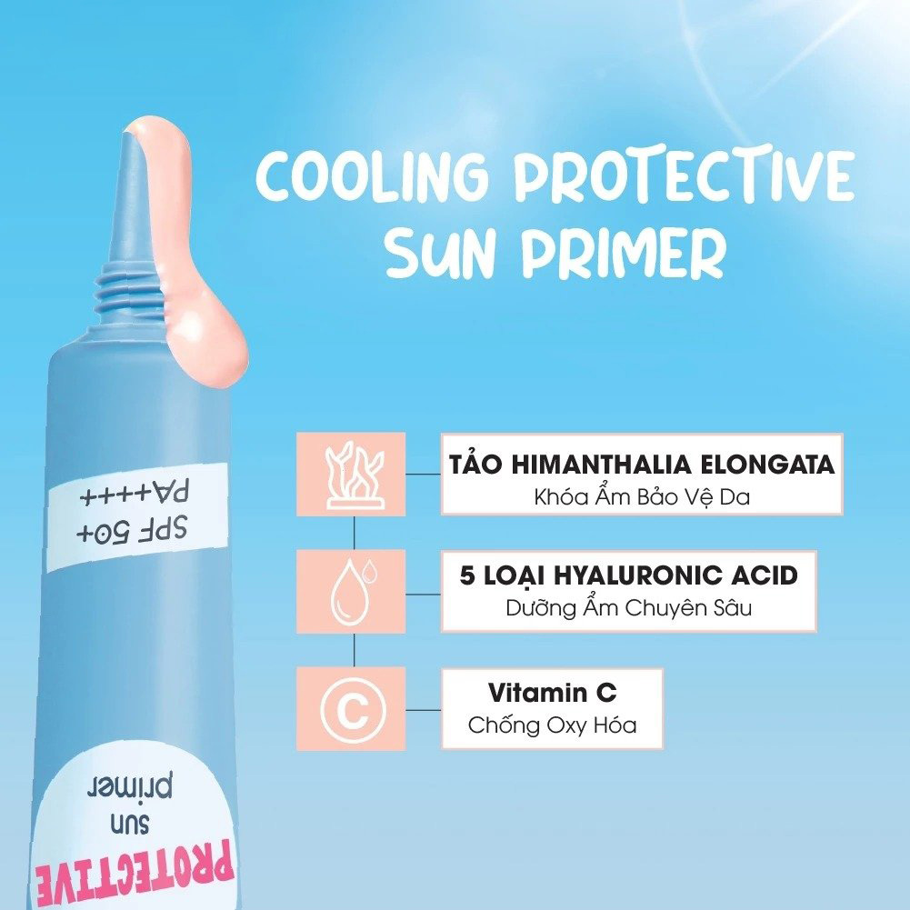 Kem Lót Chống Nắng Silkygirl Cooling Protective Sun Primer 15ml - 2
