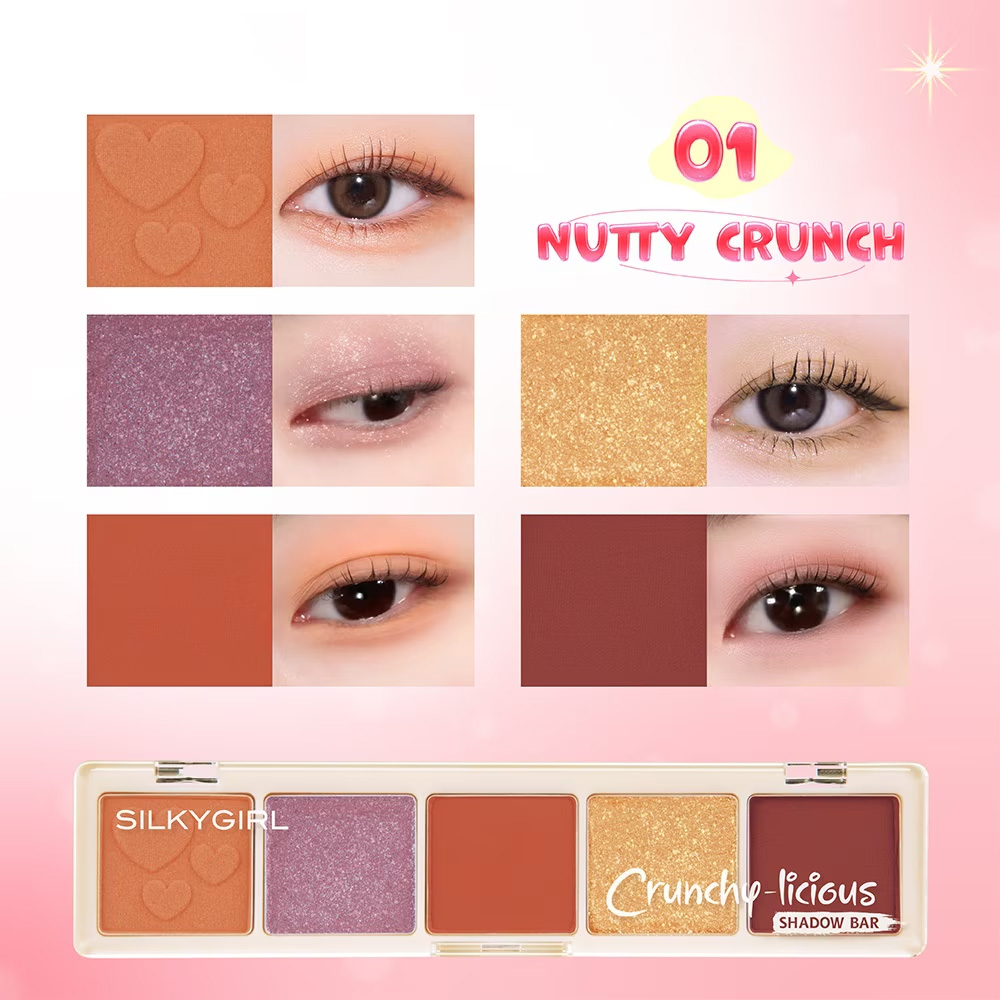 Silkygirl Crunchy-Licious Shadow Bar 10g - 1