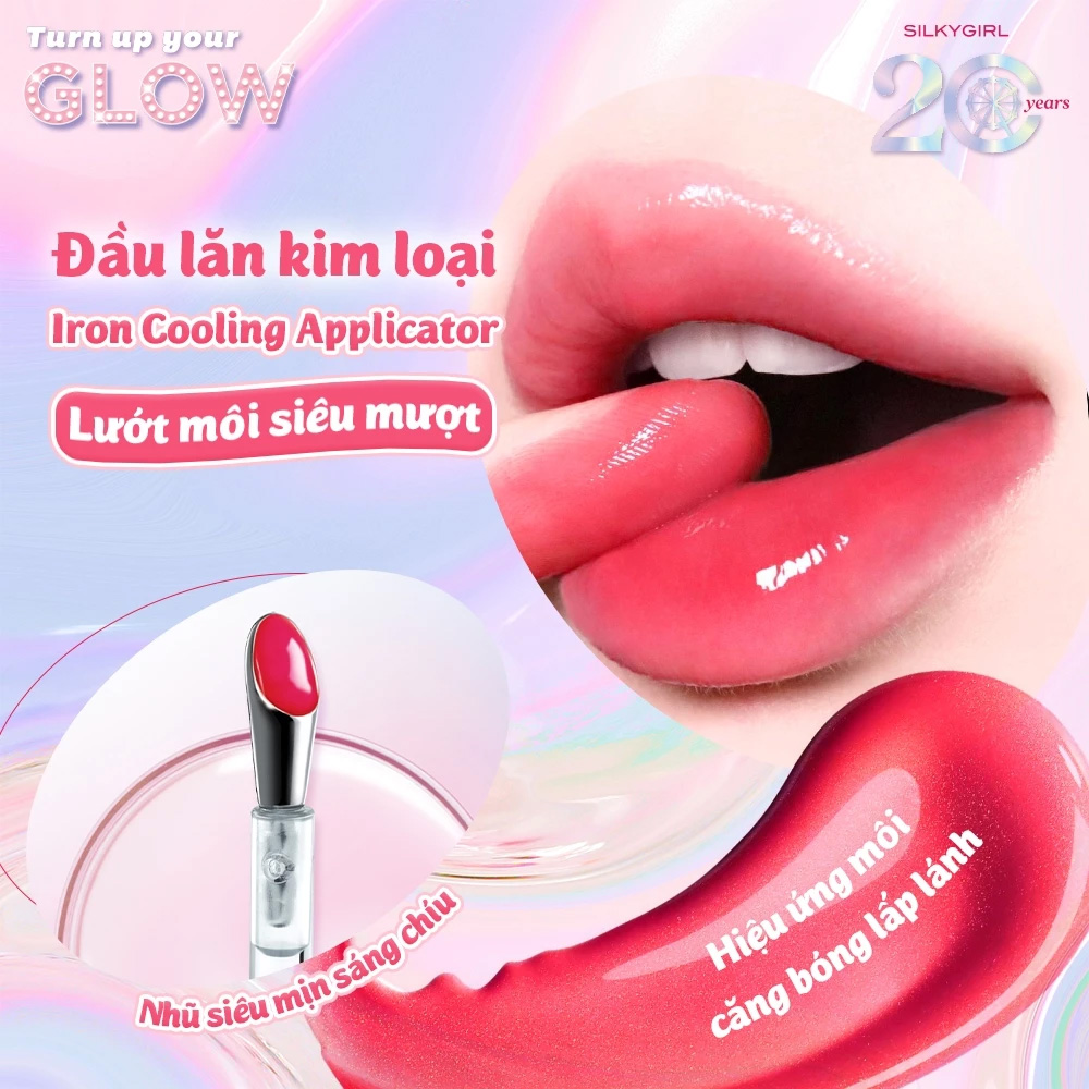 Son Bóng Có Màu Silkygirl Glow Up Juicy Lip Serum 2g - 1
