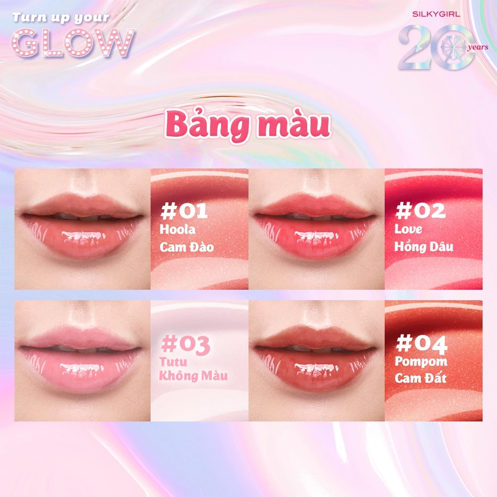 Son Bóng Có Màu Silkygirl Glow Up Juicy Lip Serum 2g - 2