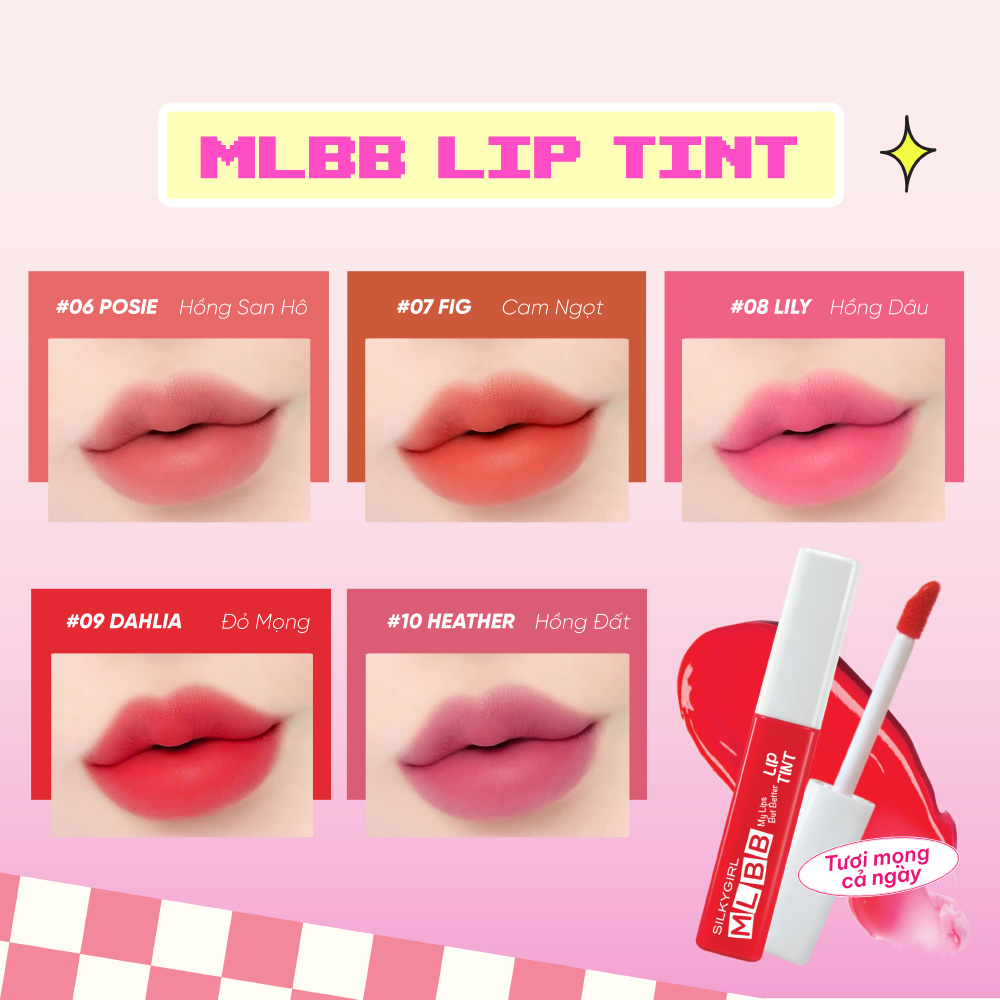 Son Kem Silkygirl MLBB Lip Tint 4.5g - 2