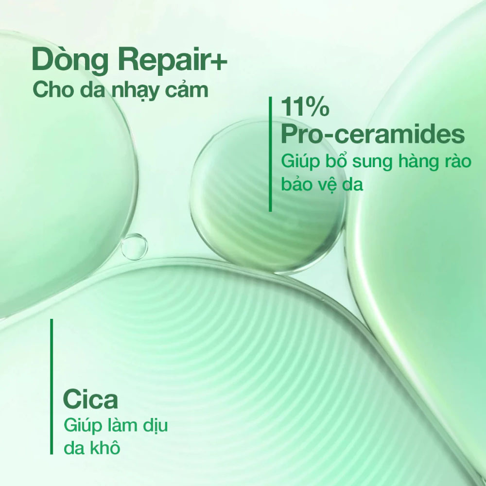 Sữa Rửa Mặt Simple Repair+ Cream Cleanser 240ml là sữa rửa mặt dạng kem dịu nhẹ, giúp loại bỏ bụi bẩn, dầu thừa và tạp chất trên da Sữa Rửa Mặt Simple Repair+ Cream Cleanser 240ml - 1
