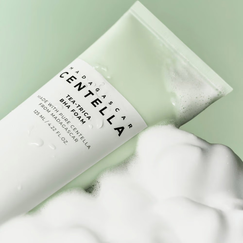 Sữa Rửa Mặt Skin1004 Madagascar Centella Tea-Trica BHA Foam 125ml