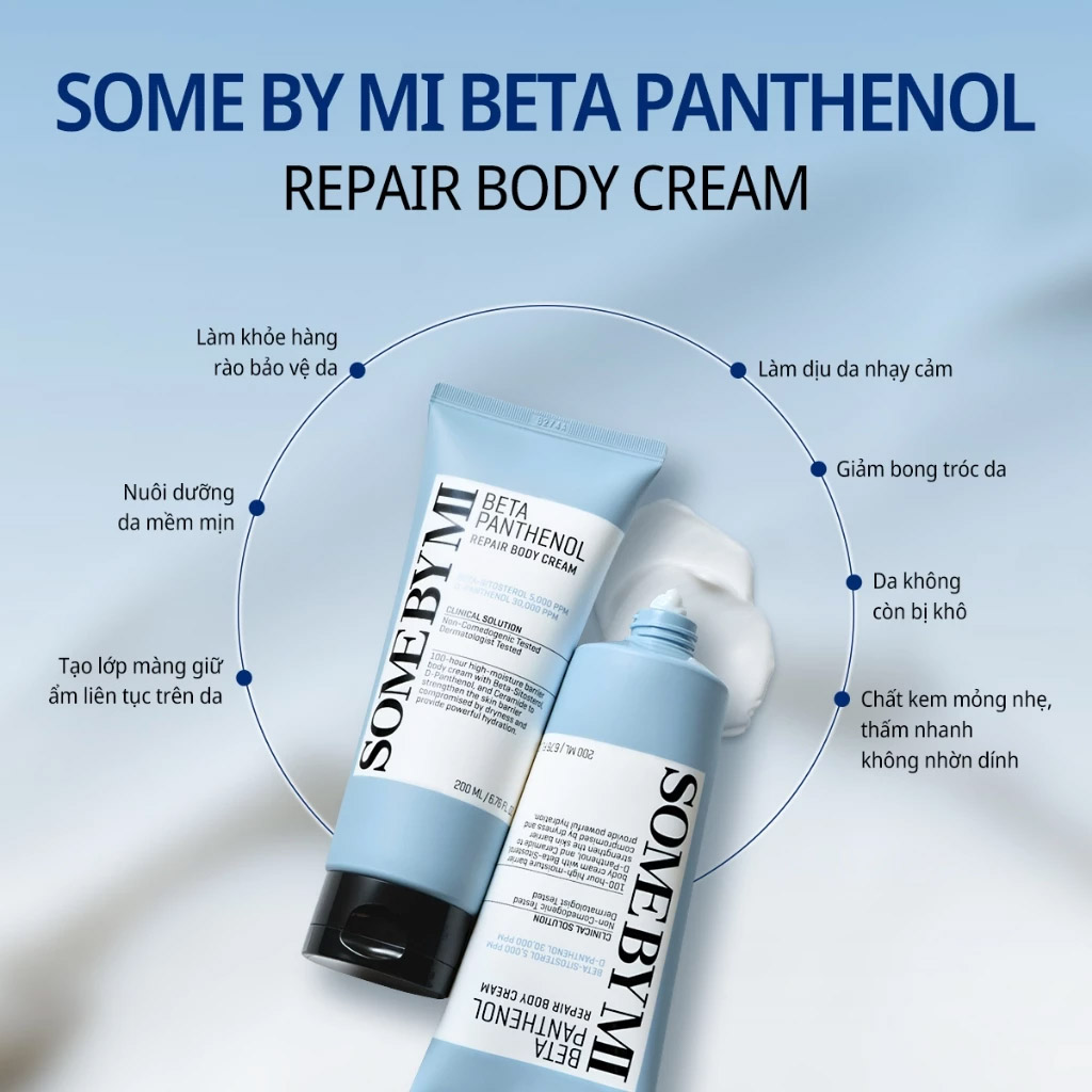 Kem Dưỡng Thể Some By Mi Beta Panthenol Repair Body Cream 200ml