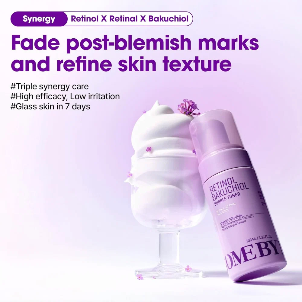 Nước Hoa Hồng Some By Mi Retinol Bakuchiol Bubble Toner 100ml