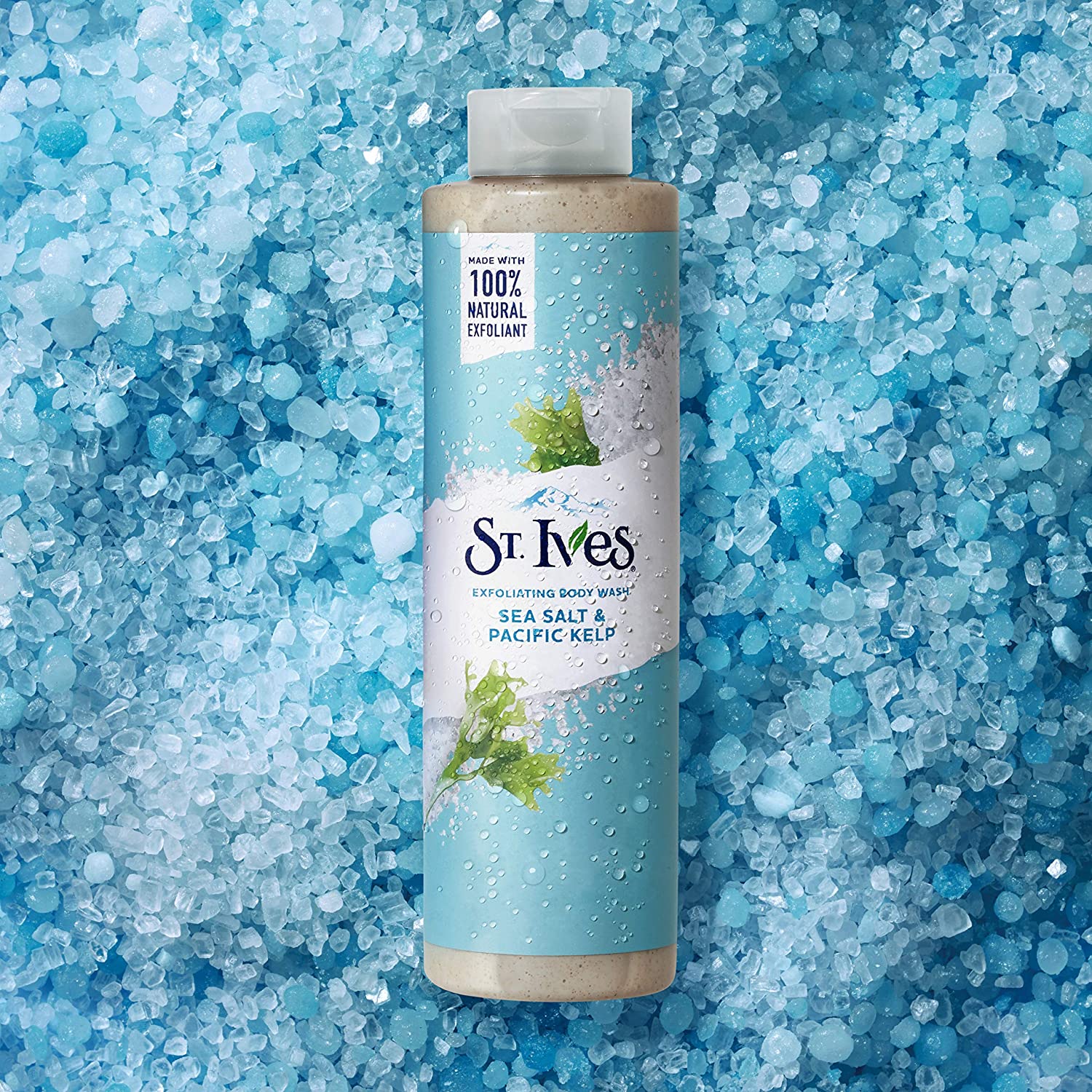 ST. Ives Exfoliating Body Wash Sea Salt & Pacific Kelp