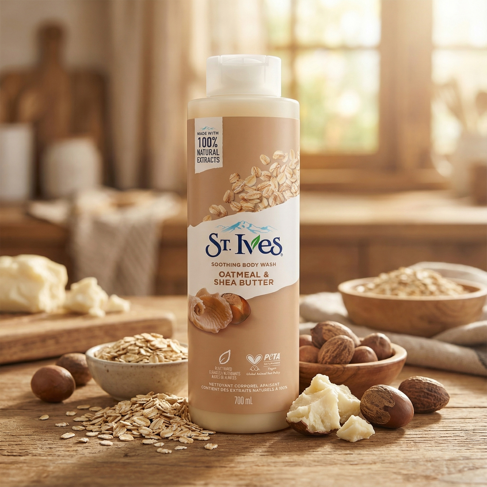 ST. Ives Soothing Body Wash Oatmeal & Shea Butter 700ml 
