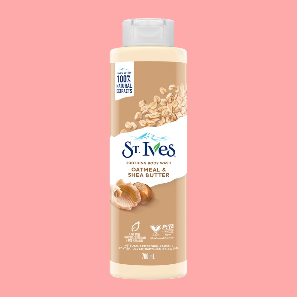 ST. Ives Soothing Body Wash Oatmeal & Shea Butter Texture