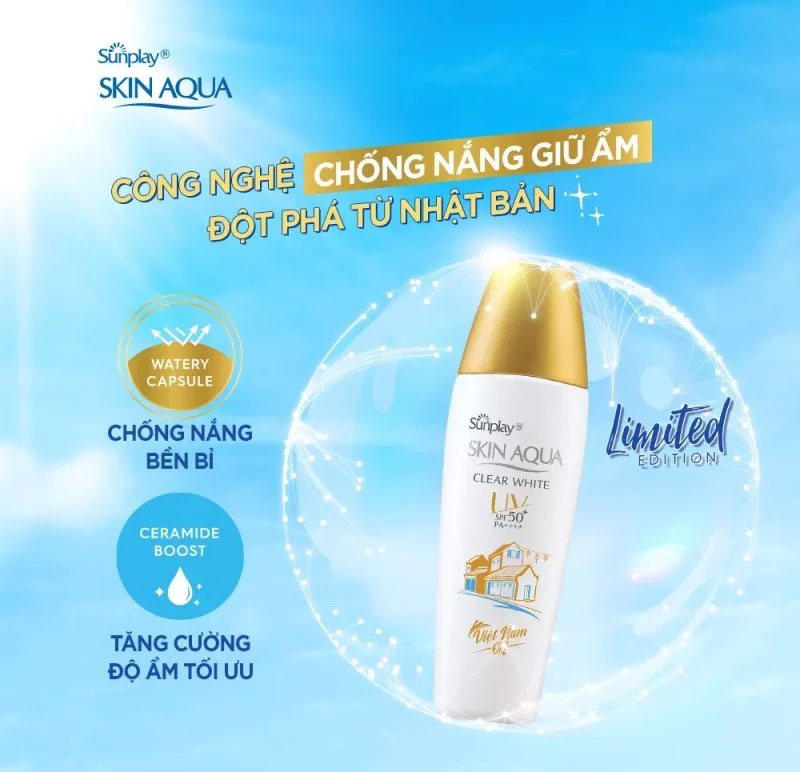 Sunplay Skin Aqua Clear White SPF50+ PA++++ 25g