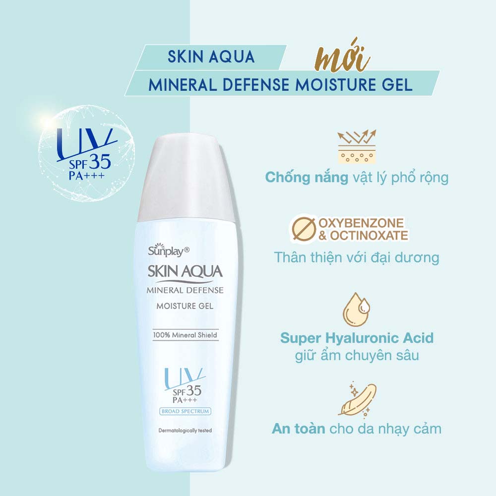 Sunplay Skin Aqua Mineral Defense Moisture Gel