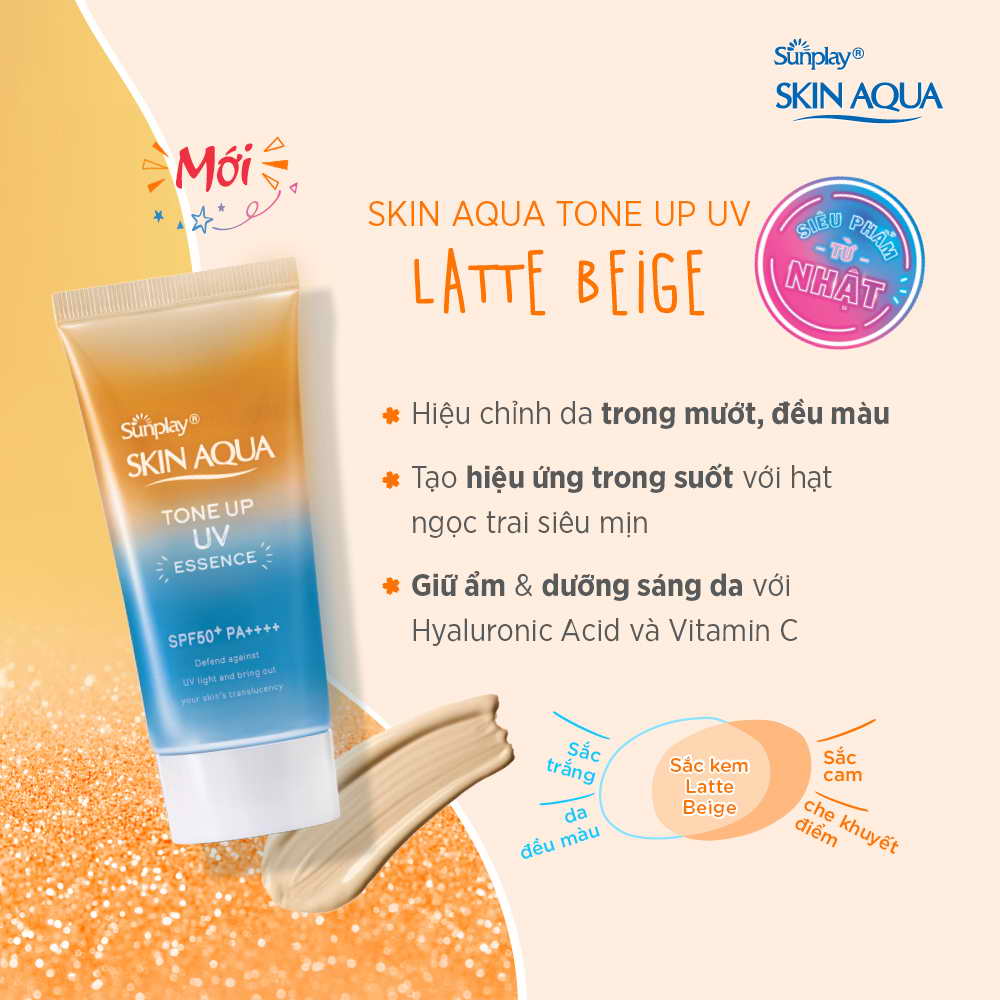 Sunplay Skin Aqua Tone Up UV Latte Beige