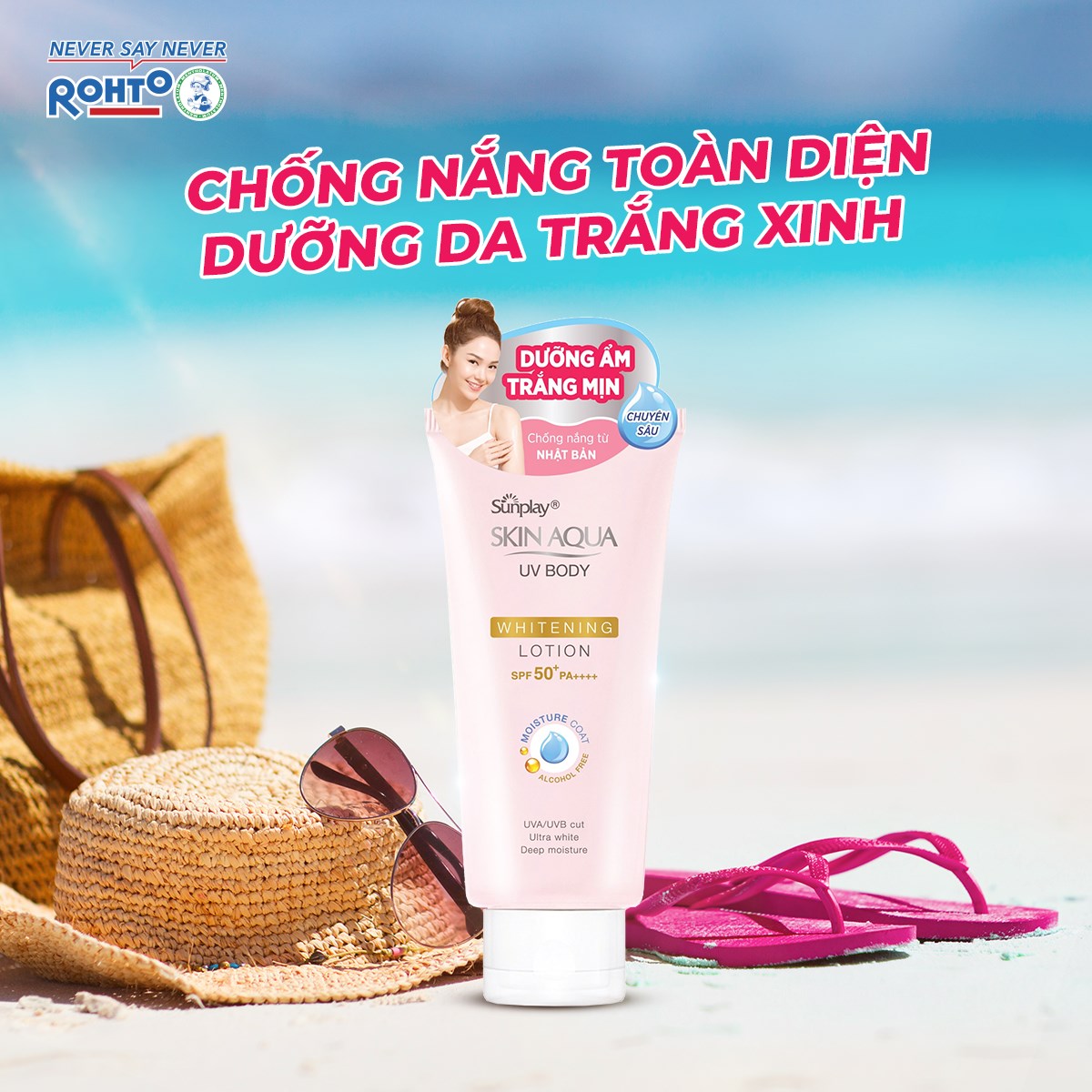 Sunplay Skin Aqua UV Body Whitening Body Lotion