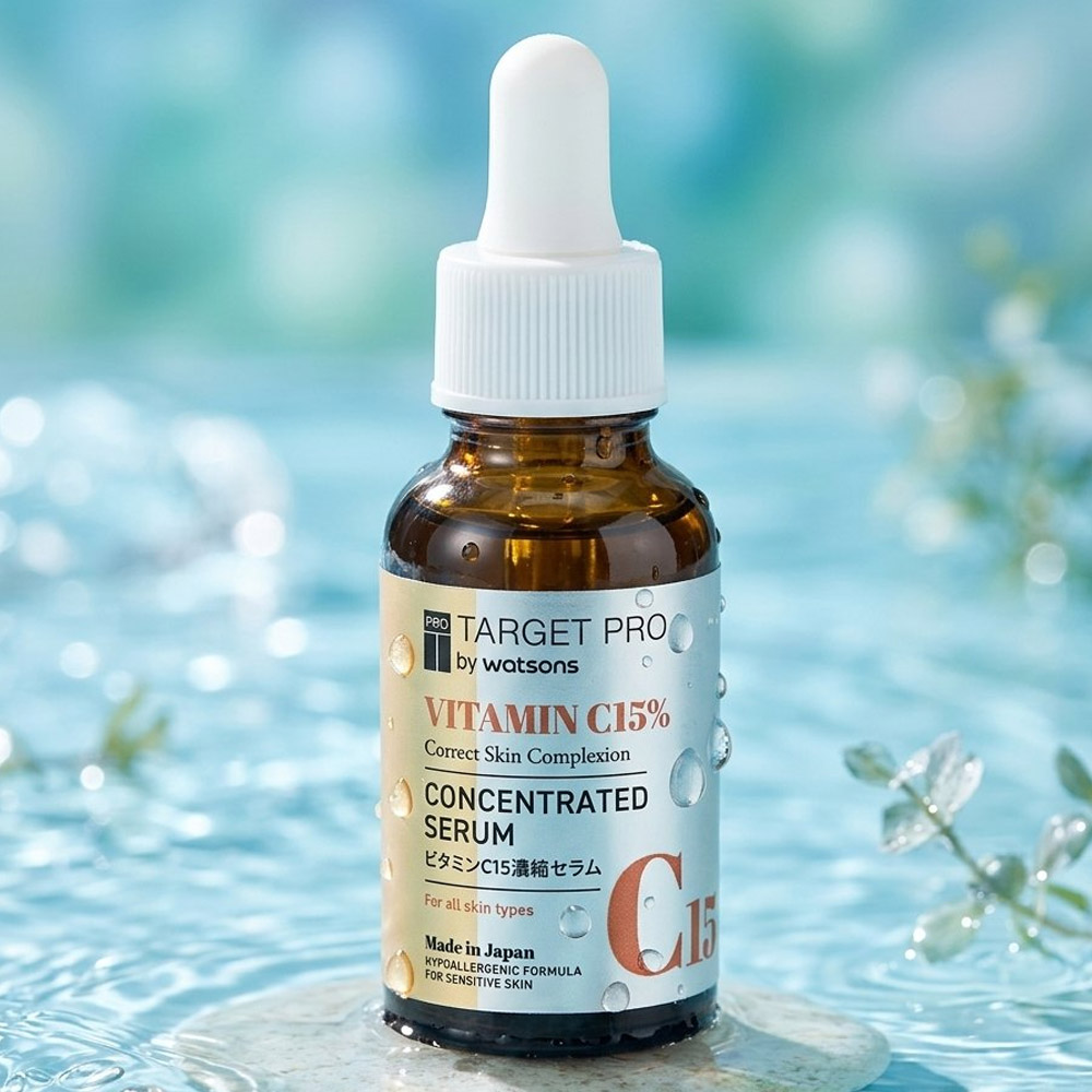 Tinh Chất Target Pro By Watsons Vitamin C 15% Concentrated Serum 30ml