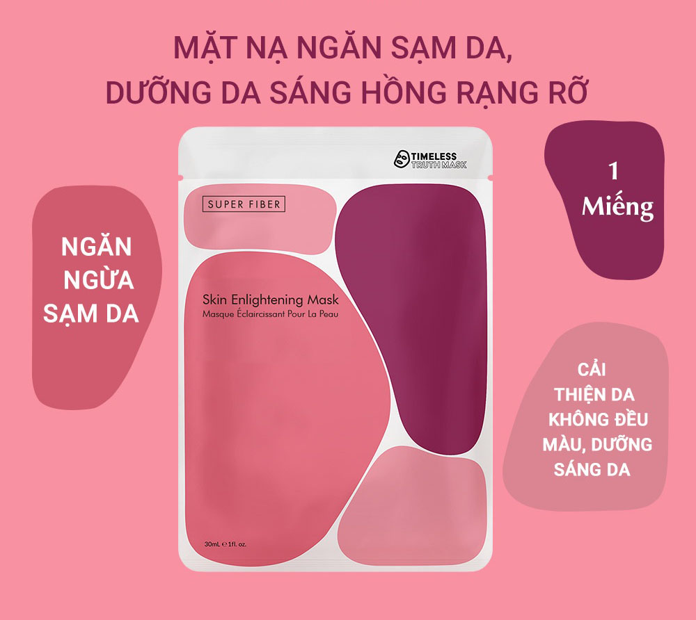 Mặt Nạ Cấp Ẩm Timeless Truth Mask Super Fiber Skin Enlightening Mask