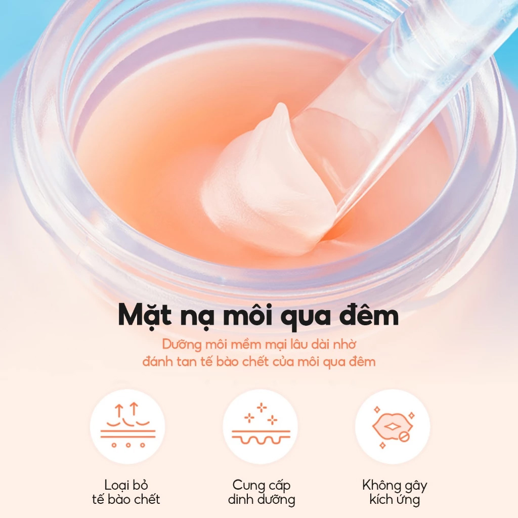 Mặt Nạ Dưỡng Môi Tocobo Vita Glazed Lip Mask 20ml chăm sóc môi chuyên sâu