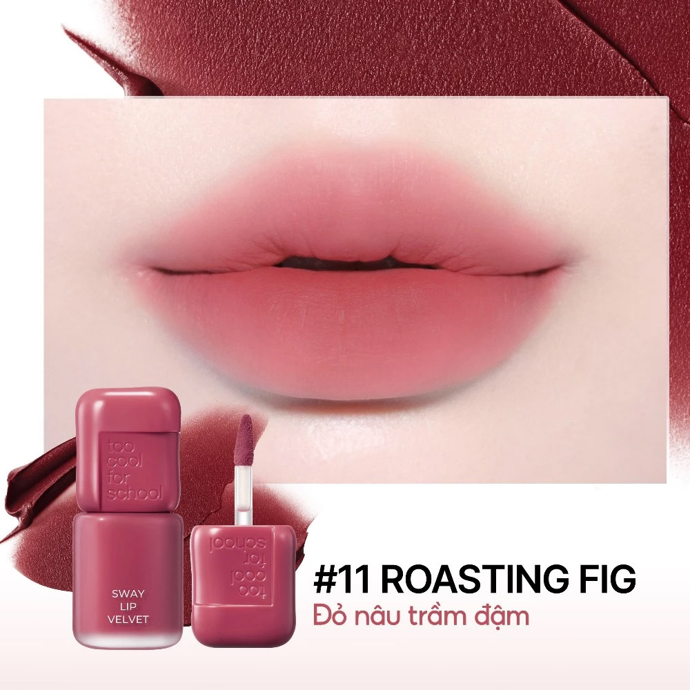 Too Cool For School Sway Lip Velvet 3.3g .#11