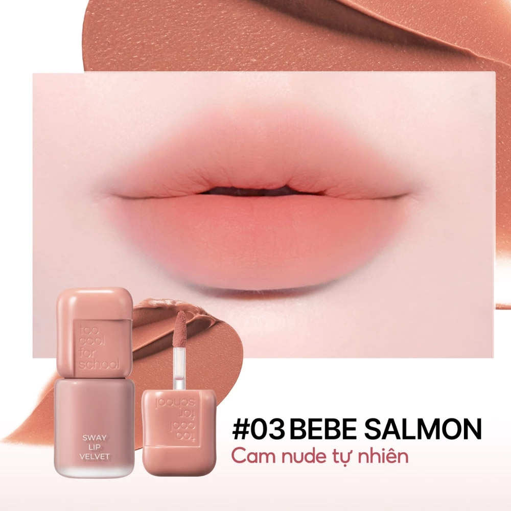 Too Cool For School Sway Lip Velvet 3.3g .#3