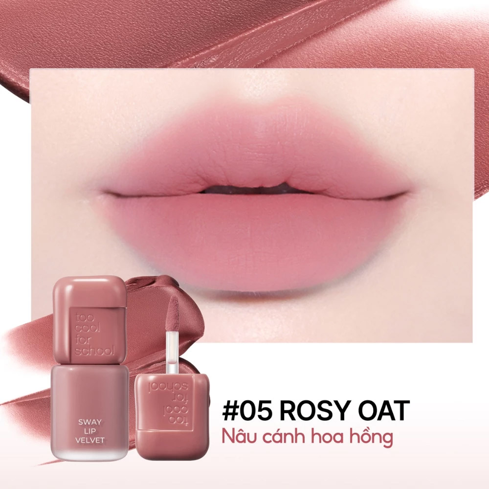 Too Cool For School Sway Lip Velvet 3.3g .#5