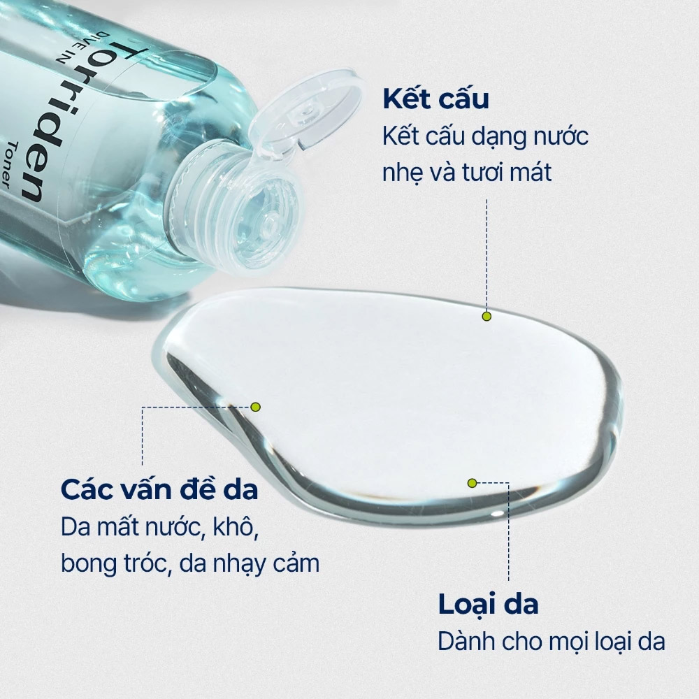 Nước Hoa Hồng Torriden Dive In Toner 300ml - 2