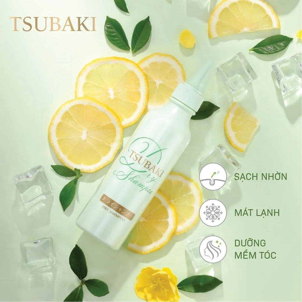 Tsubaki Dry Shampoo Gel 180ml - 2