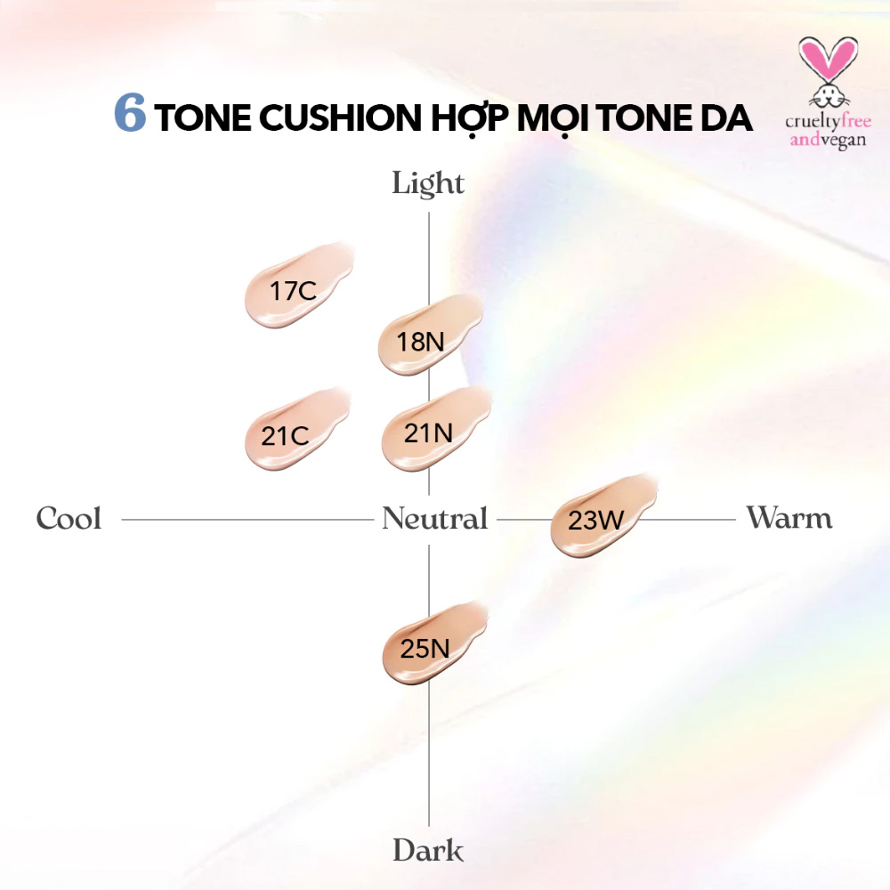 Unleashia Babe Skin Baby Blue Cushion 15g .#18N Pure - Official Image