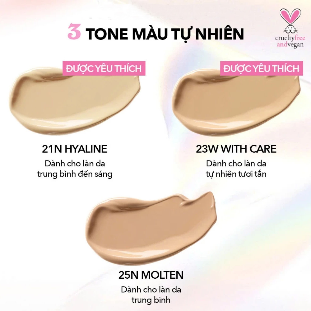 Unleashia Don't Touch Glass Pink Cushion 15g .#21N Hyaline - Official Image