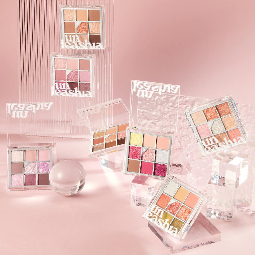 Bảng Phấn Mắt 9 Ô Unleashia Glitterpedia Eye Palette 6.2g .#No.1 All Of Glitter Bảng Phấn Mắt 9 Ô Unleashia Glitterpedia Eye Palette 6.2g .#No.1 All Of Glitter - Hình ảnh chính thức