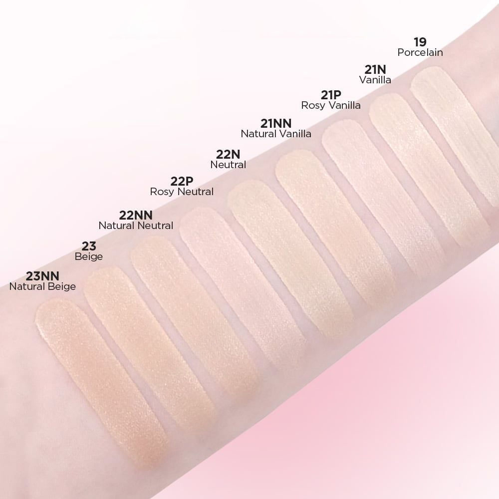 Phấn Nước Wakemake Seamless Wear Cushion SPF50+ / PA+++ 5g .#23 Beige - Hình ảnh chính thức