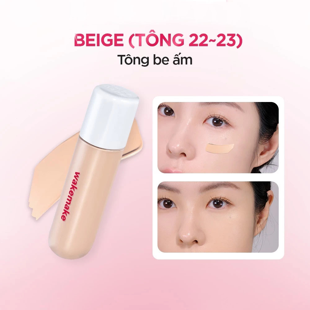 Kem Nền Wakemake Spatula Conceal BB 20ml .#Beige Kem Nền Wakemake Spatula Conceal BB 20ml .#Beige - Hình ảnh chính thức