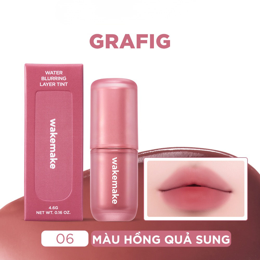Son Kem Wakemake Water Blurring Layer Tint 4.6g .#06 Grafig Son Kem Wakemake Water Blurring Layer Tint 4.6g .#06 Grafig - Hình ảnh chính thức