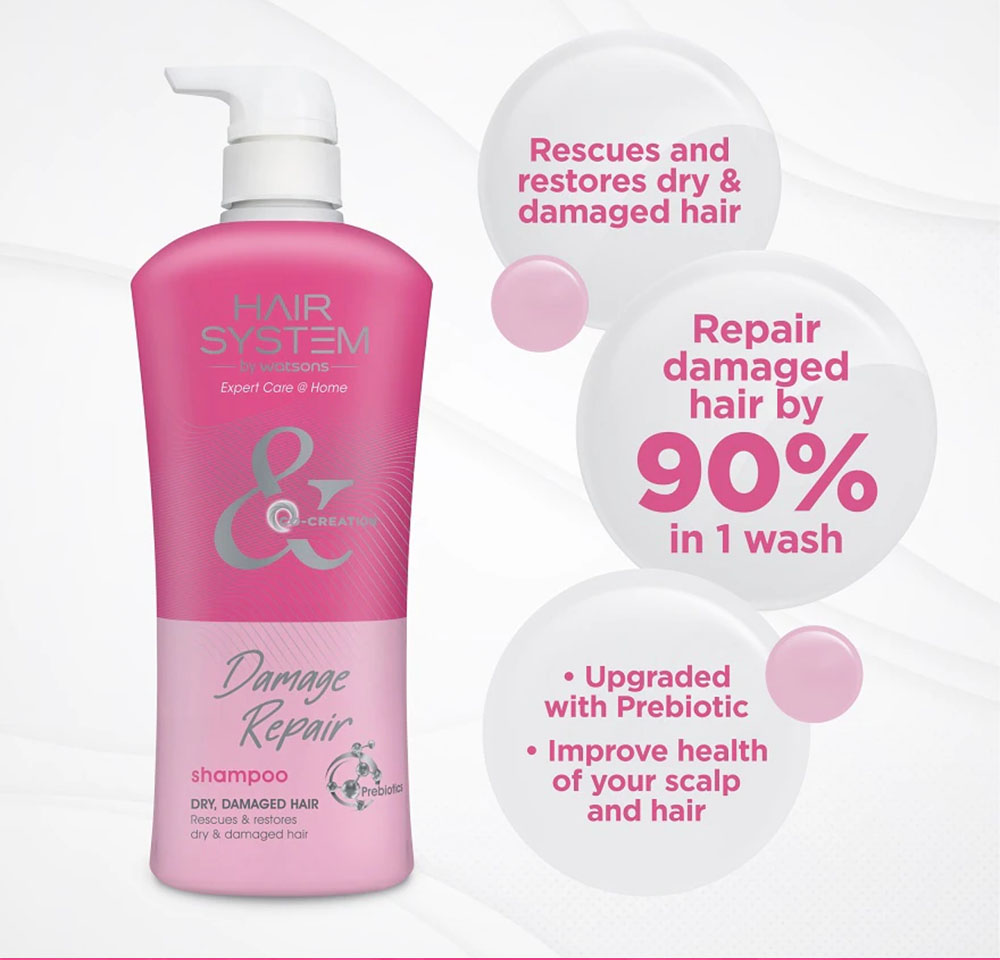 Hair System By Watsons Damage Repair Hair Shampoo