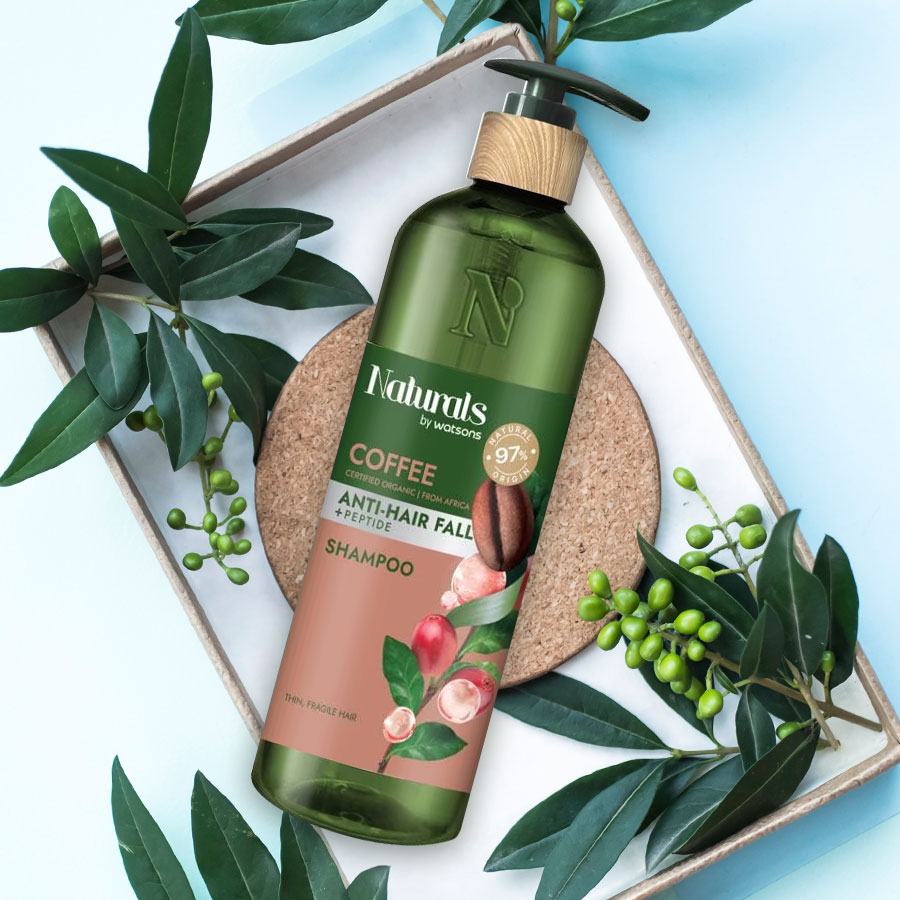 Naturals By Watsons Anti Hair-fall Coffee Shampoo - 1