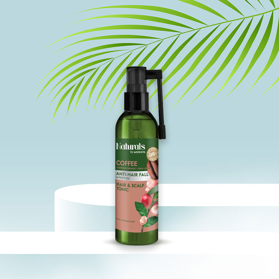 Naturals By Watsons Anti Hair-fall Coffee Hair & Scalp Tonic Spray 120ml - 1