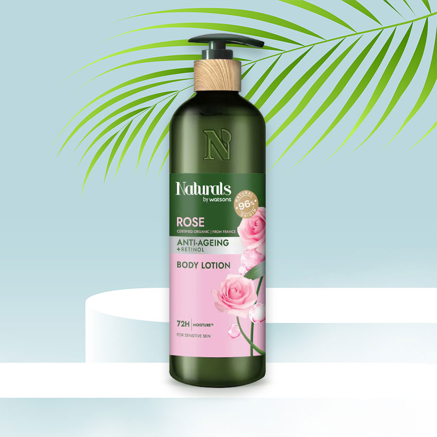 Sữa Dưỡng Thể Naturals By Watsons Anti-ageing Chống Lão Hoá Da Chiết Xuất Hoa Hồng 490ml - 2
