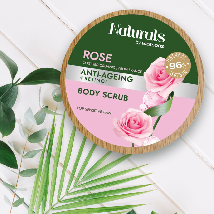 Naturals By Watsons Anti-ageing Rose Body Scrub - 2