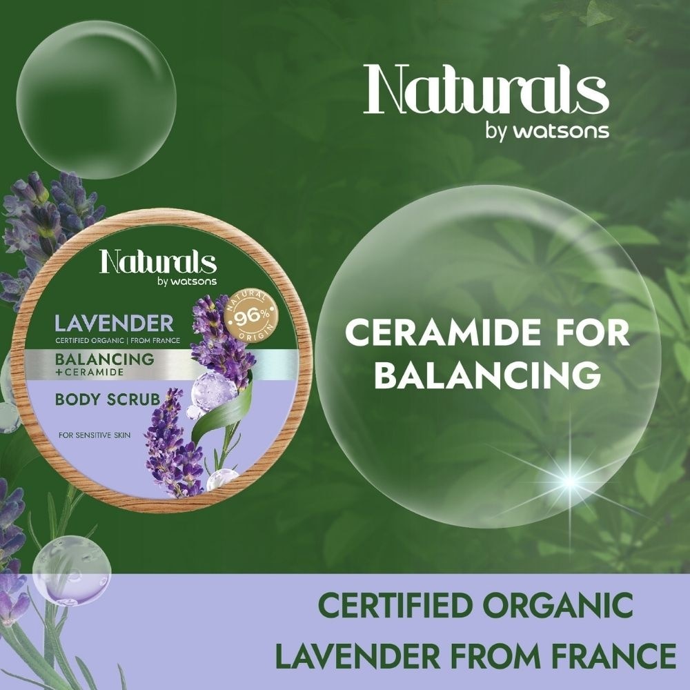 Naturals By Watsons Balancing Lavender Body Scrub - 1