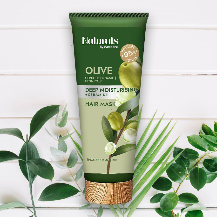 Naturals By Watsons Deep Moisturishing Olive Hair Mask 200ml - 1