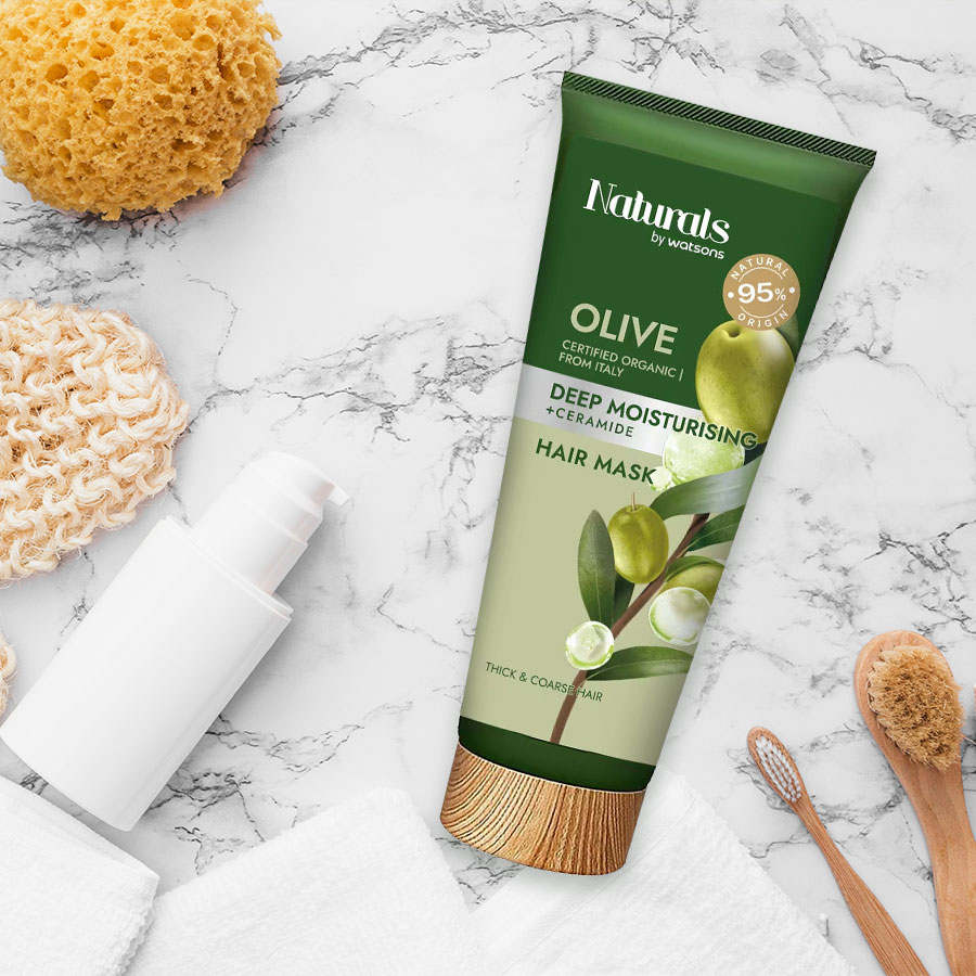 Naturals By Watsons Deep Moisturishing Olive Hair Mask 200ml - 2