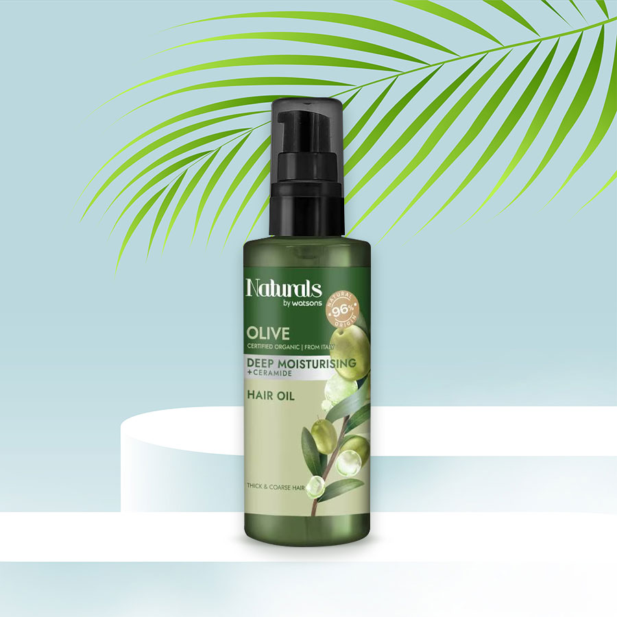 Naturals By Watsons Deep Moisturising Olive Hair Oil - 1