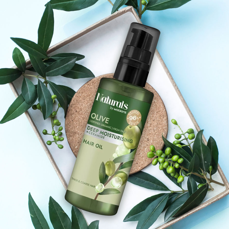Naturals By Watsons Deep Moisturising Olive Hair Oil - 2
